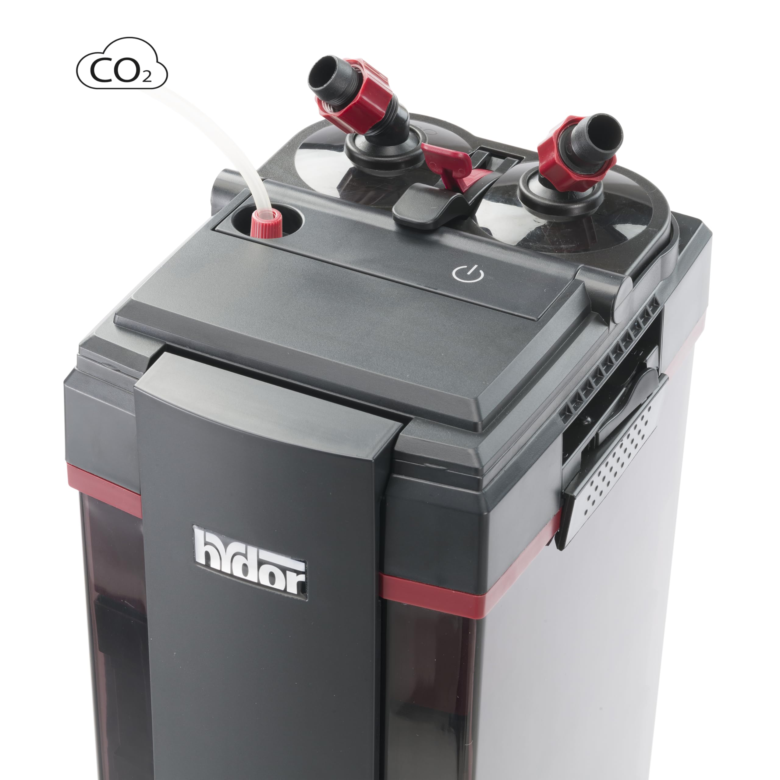 Hydor filtr zewnętrzny do akwarium PROFESSIONAL 2.0 filtr do akwarium cichy filtr do akwarium zawiera materiały filtracyjne wewnętrzny dyfuzor CO2 samozasysający łatwa konserwacja, do akwariów do 250