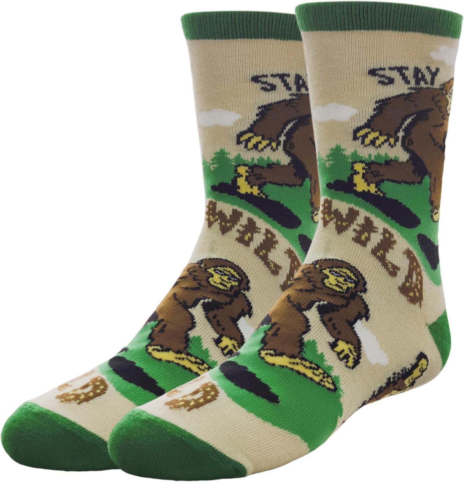 ooohyeah Kid's Novelty Cute Crew Socks, Funny Crazy Silly Cool Casual Dress Socks for Boy and Girl, Size 1-5