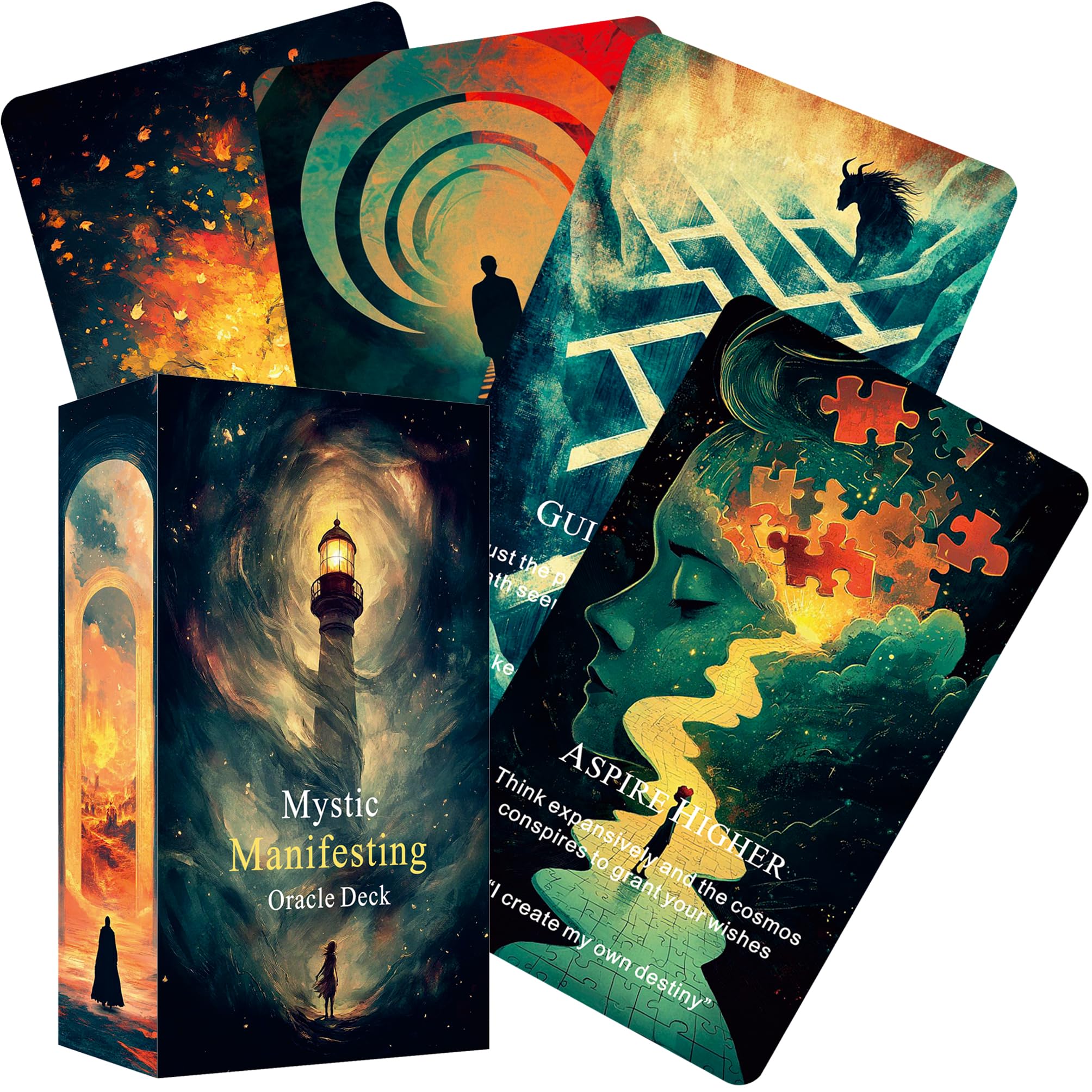 Amazon.com: Qymagicz Mystic Manifesting Oracle Deck, Oracle