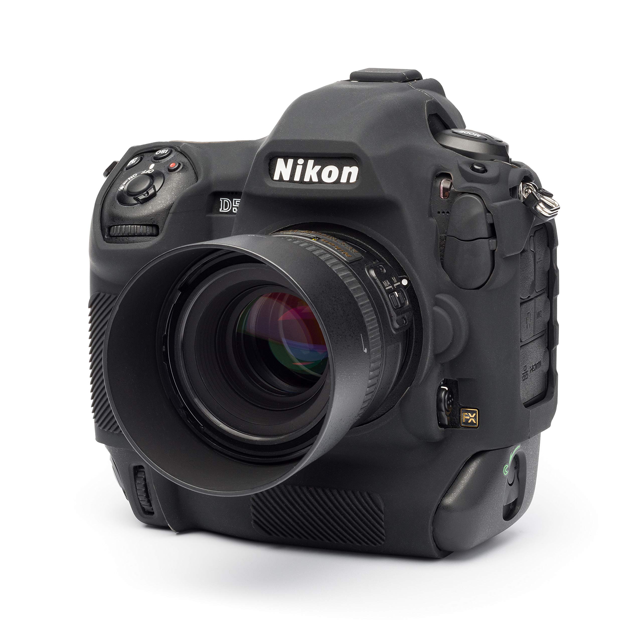 EasyCover Coque en Silicone pour Nikon D5 Noir
