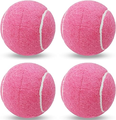 Miniatura 8 de Paquete de 4 pelotas de tenis para caminar, pelotas de tenis precortadas para patas de caminante o muebles, deslizadores de esquí y almohadillas de