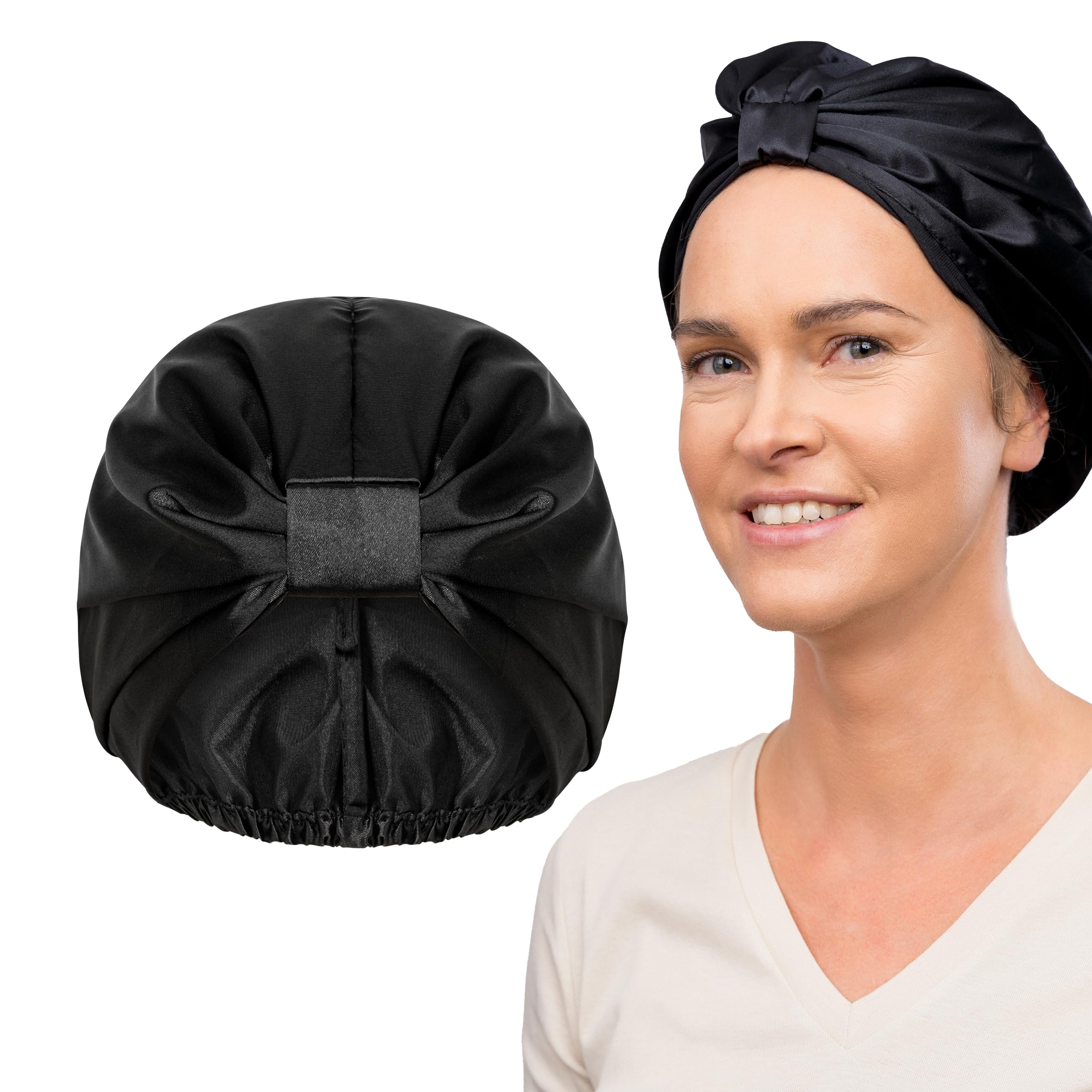 Glov Bonnets doux pour un sommeil paisible - Ultra-​doux un réparateur, Idéal les tresses et cheveux bouclés, les femmes au style chic, Soie douce un soin optimal, des nuits douces et tranquilles