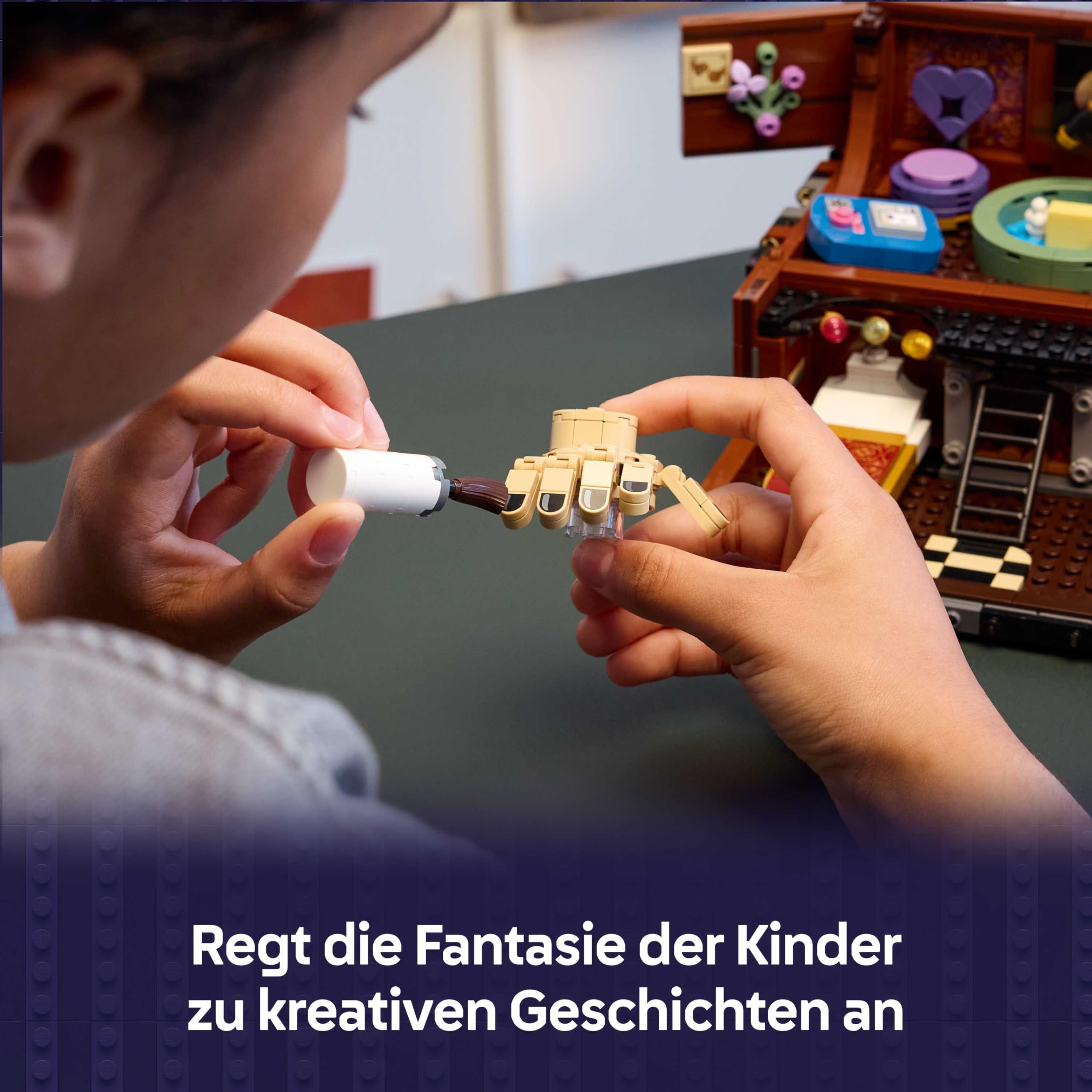 LEGO Wednesday - Die Wohnung des Eiskalten Händchens - Spielzeug zum Bauen mit Enid Minifigur, Händchen Figur & Zubehör - Spielset Geschenk für Mädchen, Jungen & Serienfans ab 12 Jahren - 76785