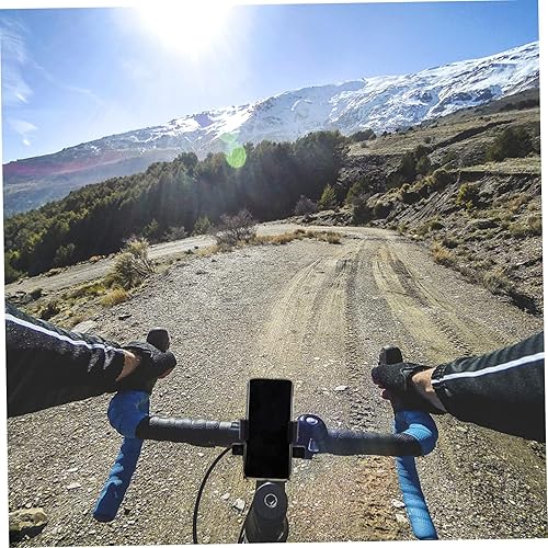 Miniatura 6 de Soporte de teléfono para bicicleta, antivibraciones y 150 mph resistente al viento, soporte de teléfono para manillar de motocicletabicicleta con
