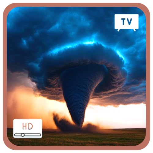 Tornado Sky Spiral – Slow Storm Spin & Far Thunder