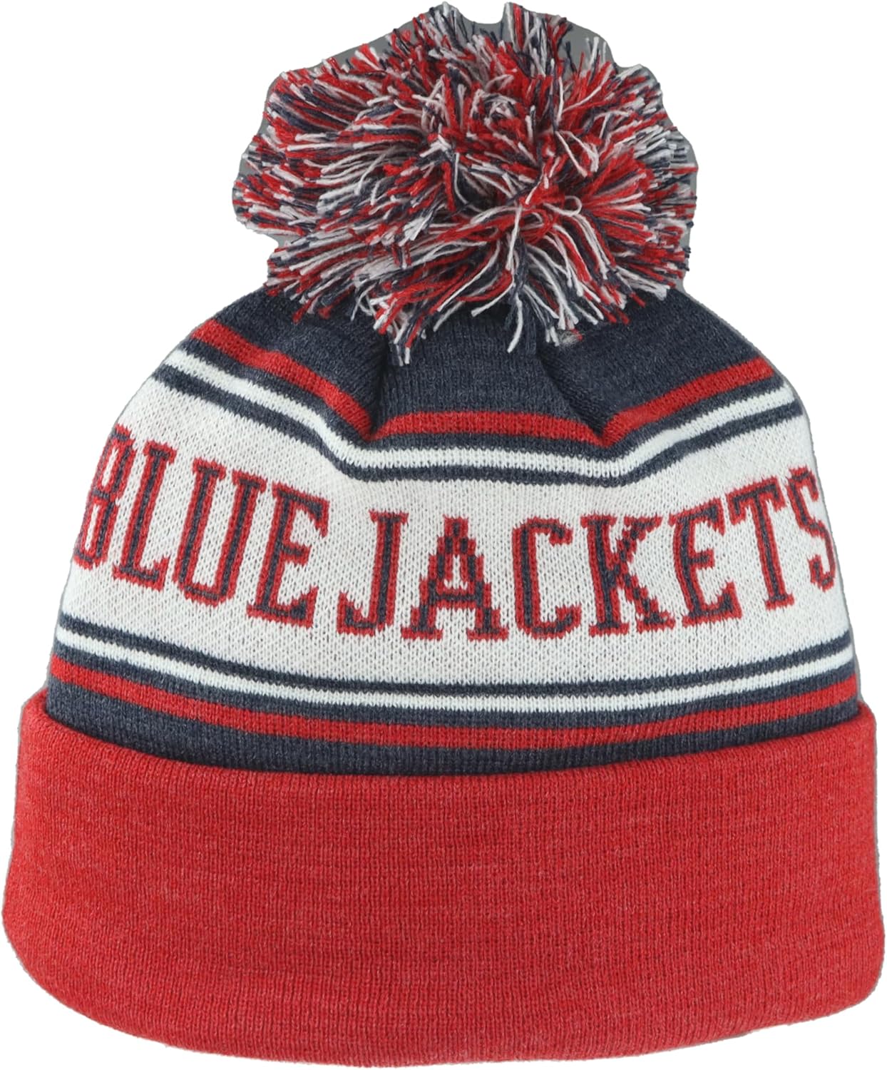 ZHATS NHL Unisex-Adult NHL Officially Licensed Beanie Pom Finish Line