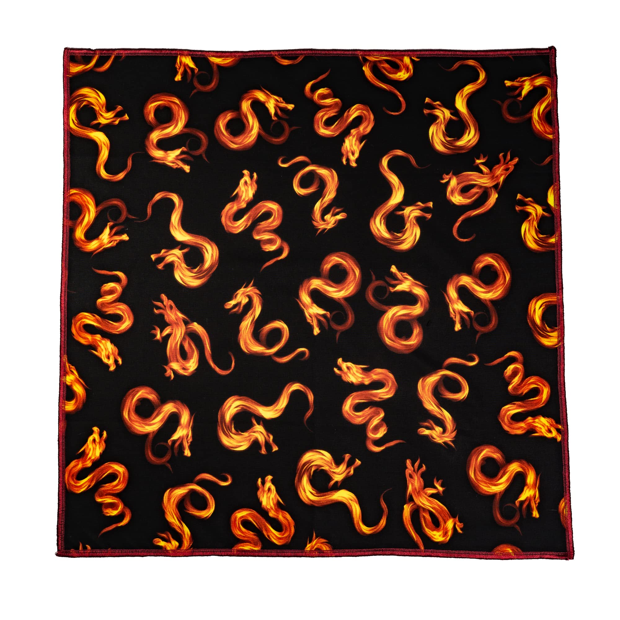 Chinese Dragon Fire Flame Bandana