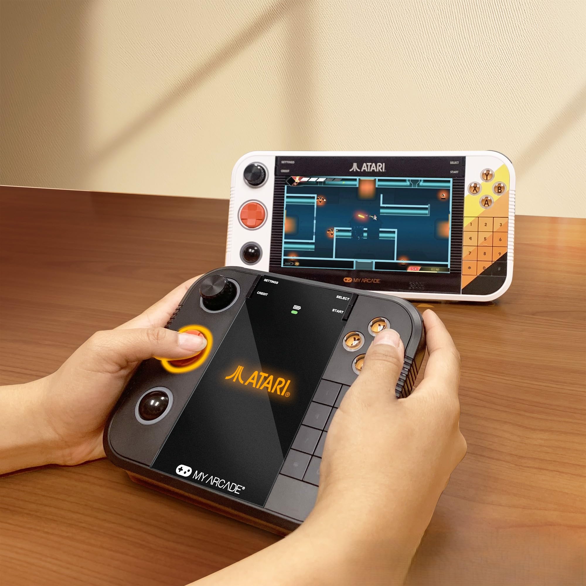 MY ARCADE Gamestation Retro Gamepad: Atari Wireless Controller per Gamestation Go e Gamestation Mega