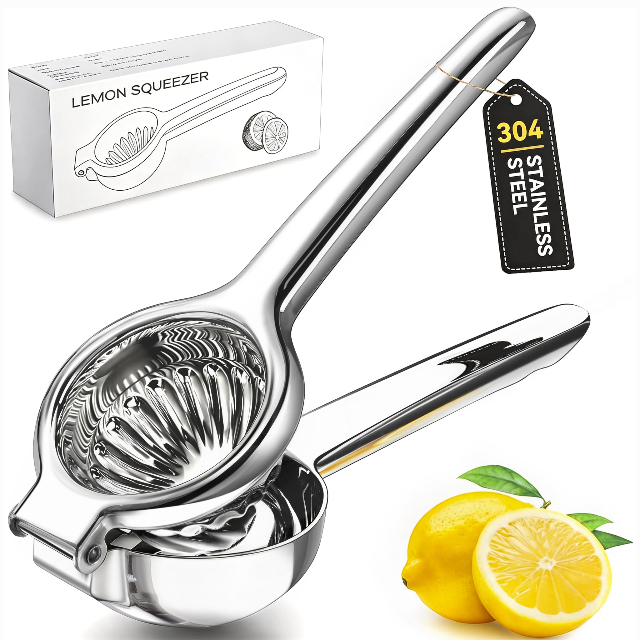 Presse Agrumes, Sopito Presse Citron en Acier Inoxydable