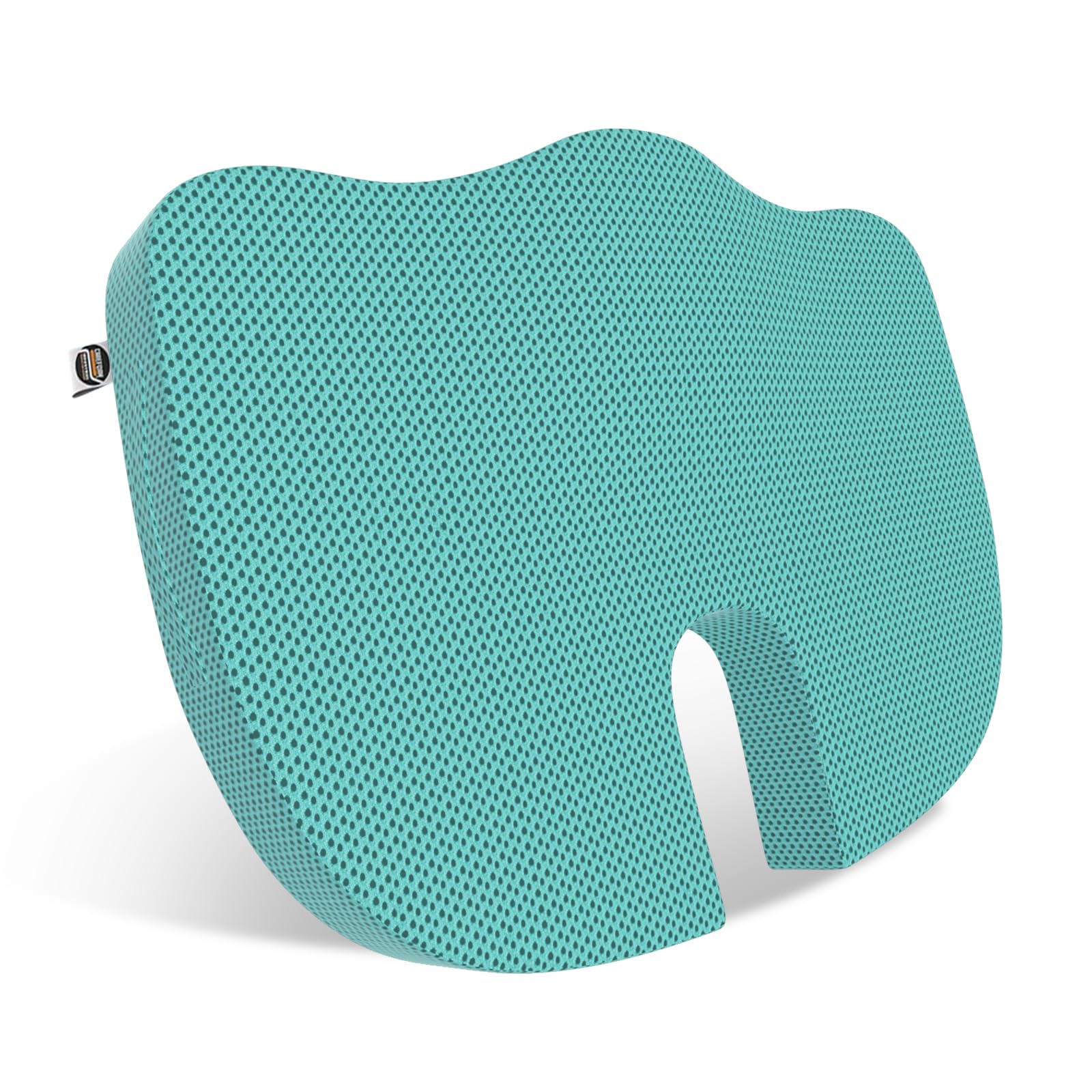 CareFoam Orthopedic Memory Foam Coccyx Seat Cushion for Tailbone Pain Relief | Sciatica & Back Support Pillow for Office Chair, Car Seat & Wheelchair | U-Shape Ergonomic Design, Breathable Cover-image-42