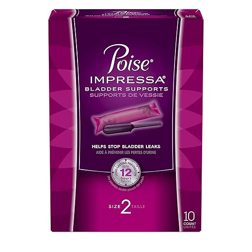 Poise Impressa Bladder Supports, Size 2 - 10 ct