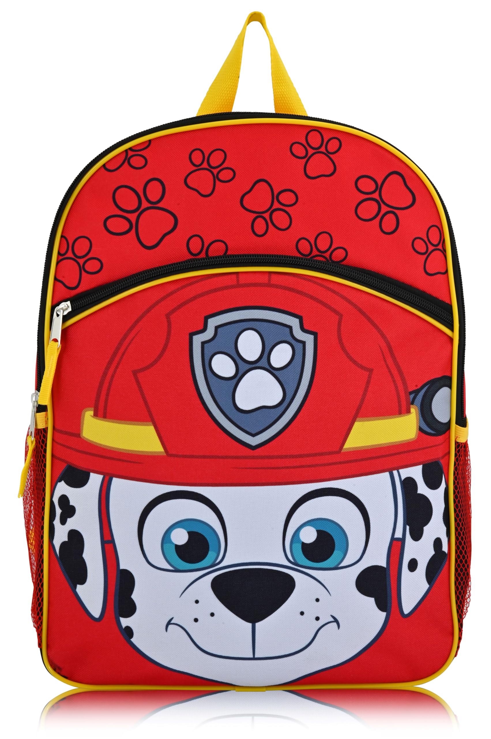 Fast Forward Paw Patrol Toddler Backpack | 16" Marshall Backpack for Boys | Cartoon School Bag for Kids