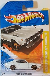 2011 Hot Wheels 2011 New Models Nissan Skyline H/T 2000GT-R White #22/244