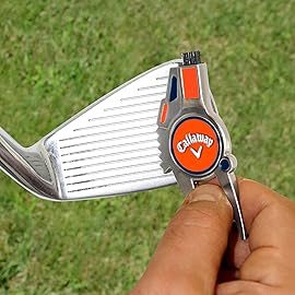 Callaway 4-in-1 Golf Divot Repair Tool, Orange/Navy