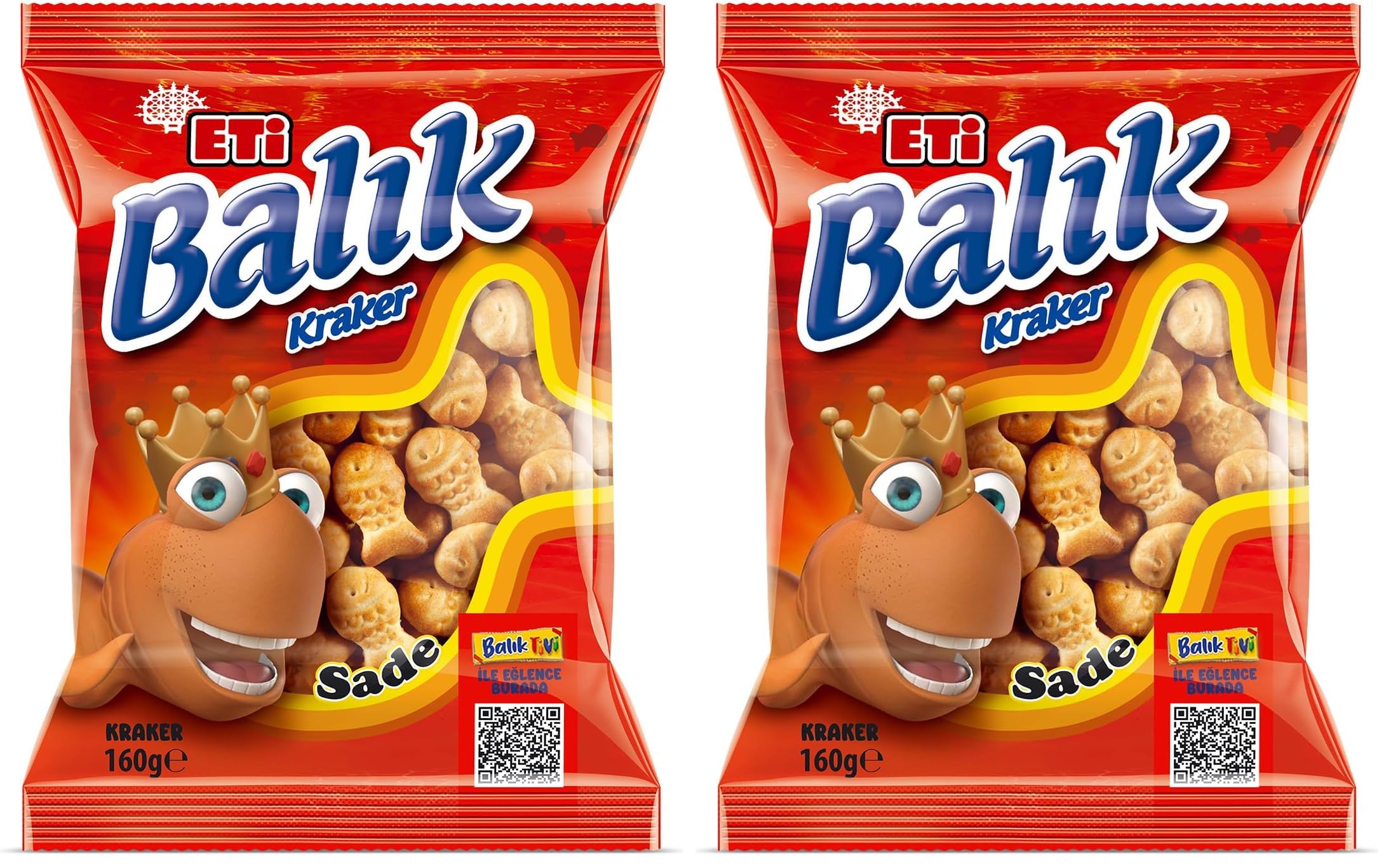 Eti Balık Kraker 160 g (2 paketi)