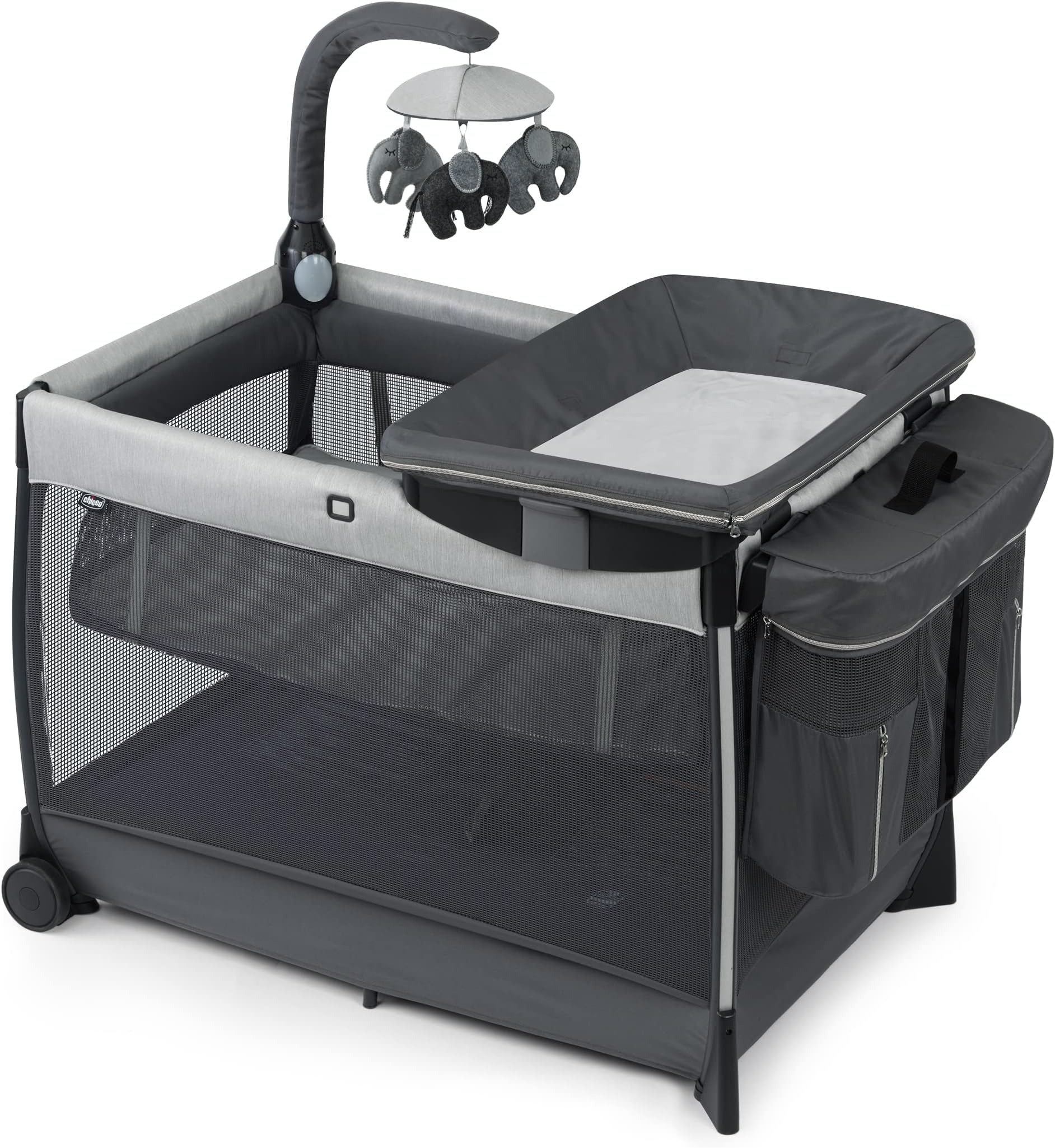 Lullaby Zip Playard 0m-4y, Driftwood