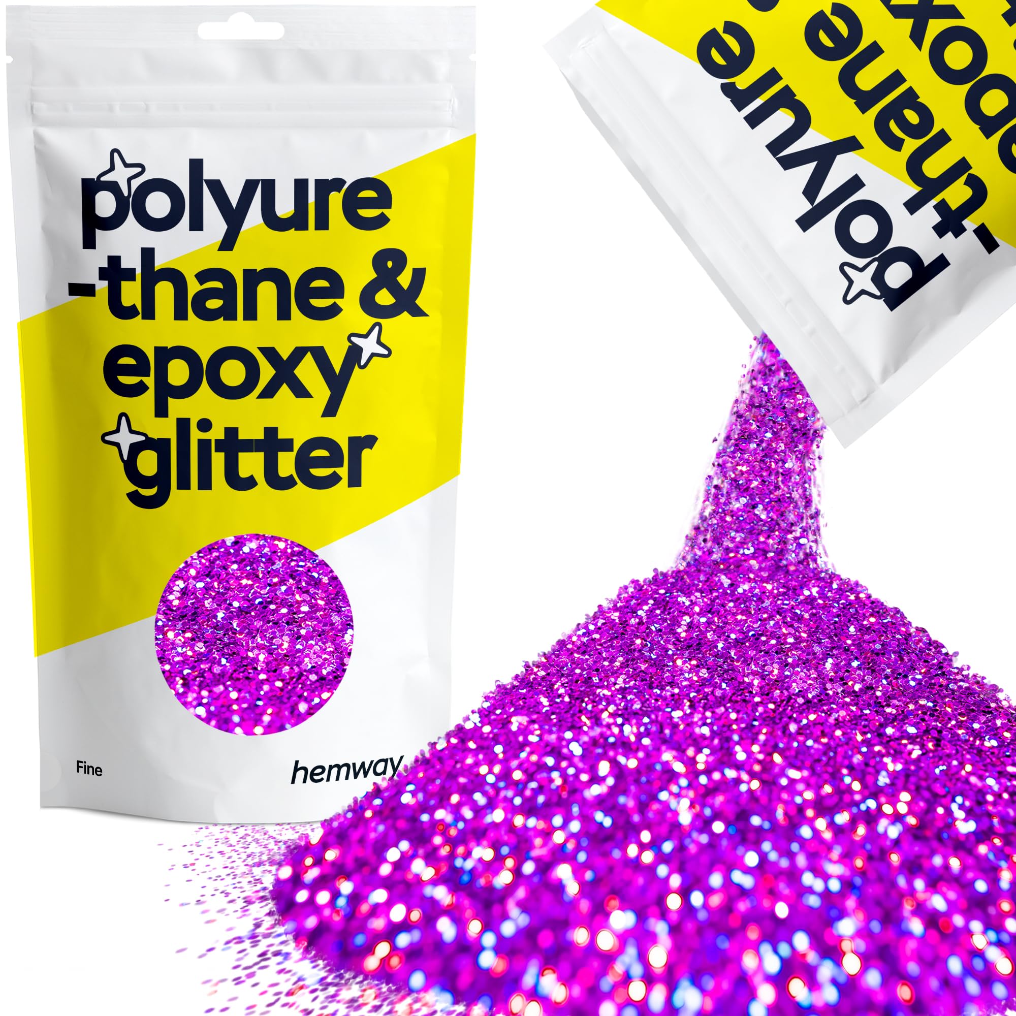 Hemway Resin Glitter Bronze Brown 100g Super Chunky | Polyurethane & Epoxy Glitter for Resin Crafts, Tumblers, Coasters, Floor & Table Art — view 163