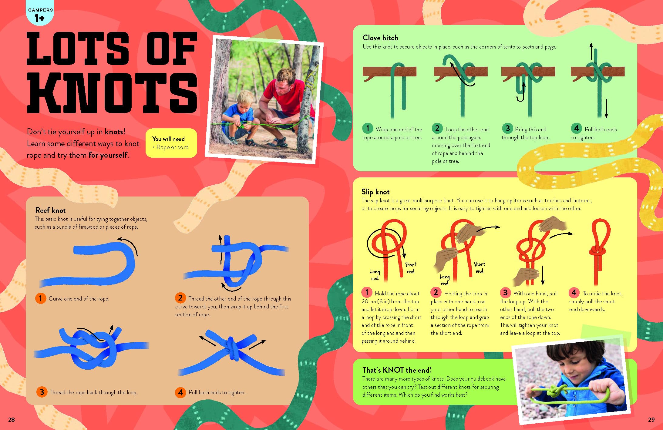 Create Your Own Camping Activities - anglais