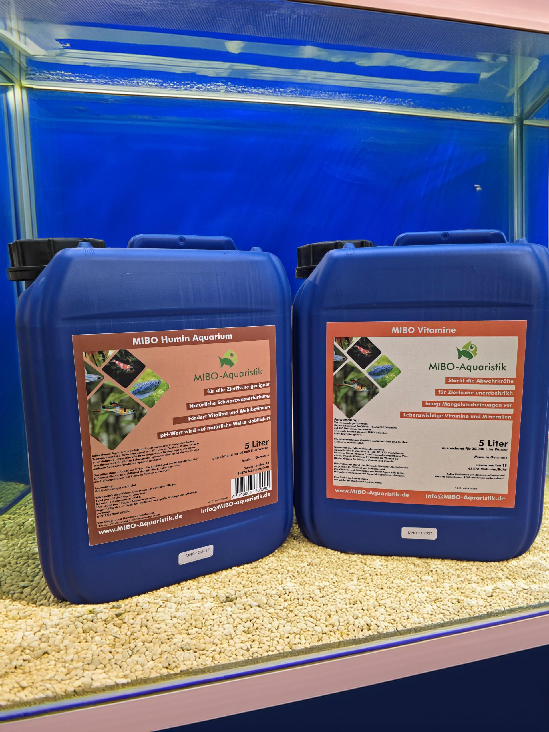 MIBO Aquarium Humin + Vitamine 5000ml im Sparset! Jetzt NEU!