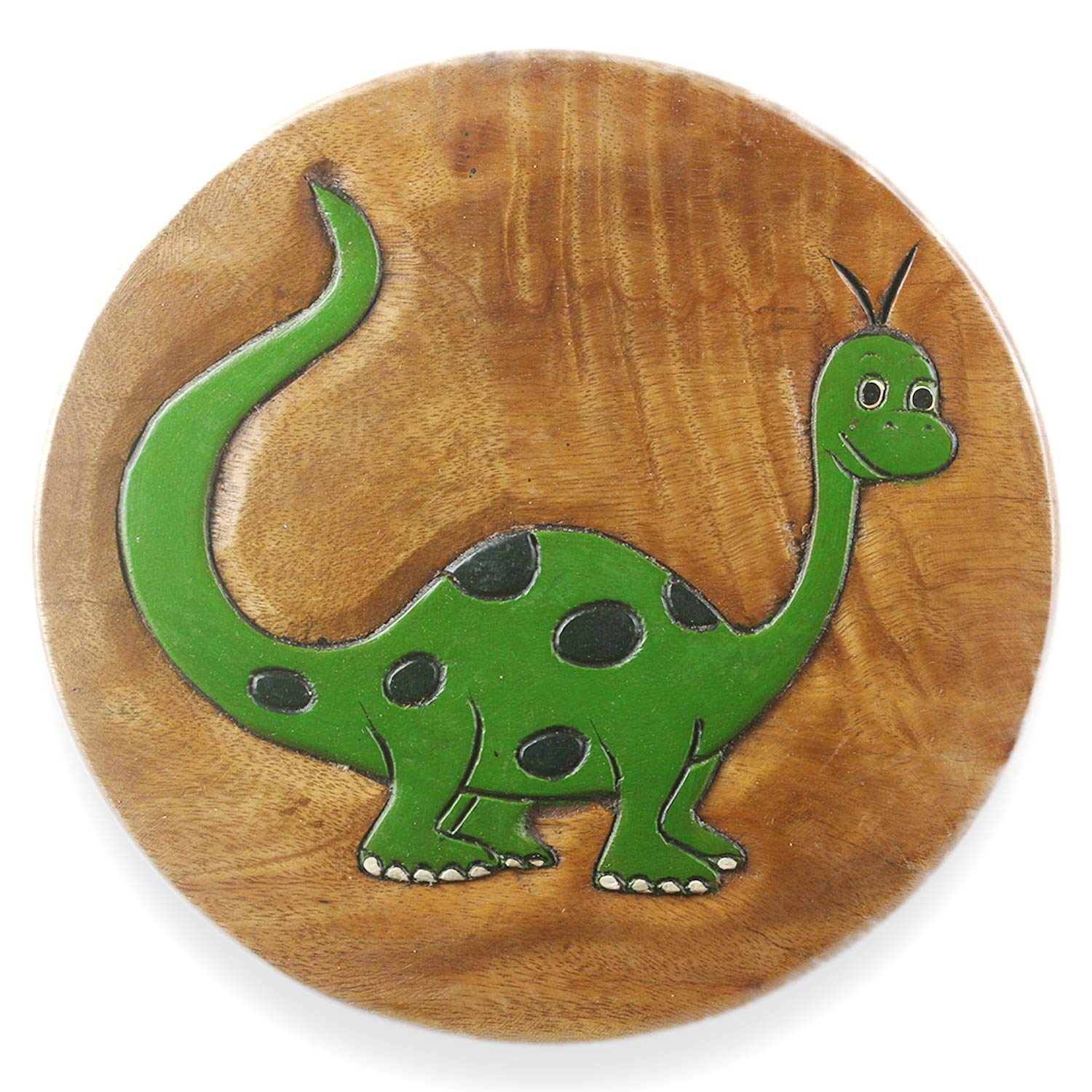 ART-CRAFT Vielseitiger Kinderhocker Holzhocker rund aus Mass