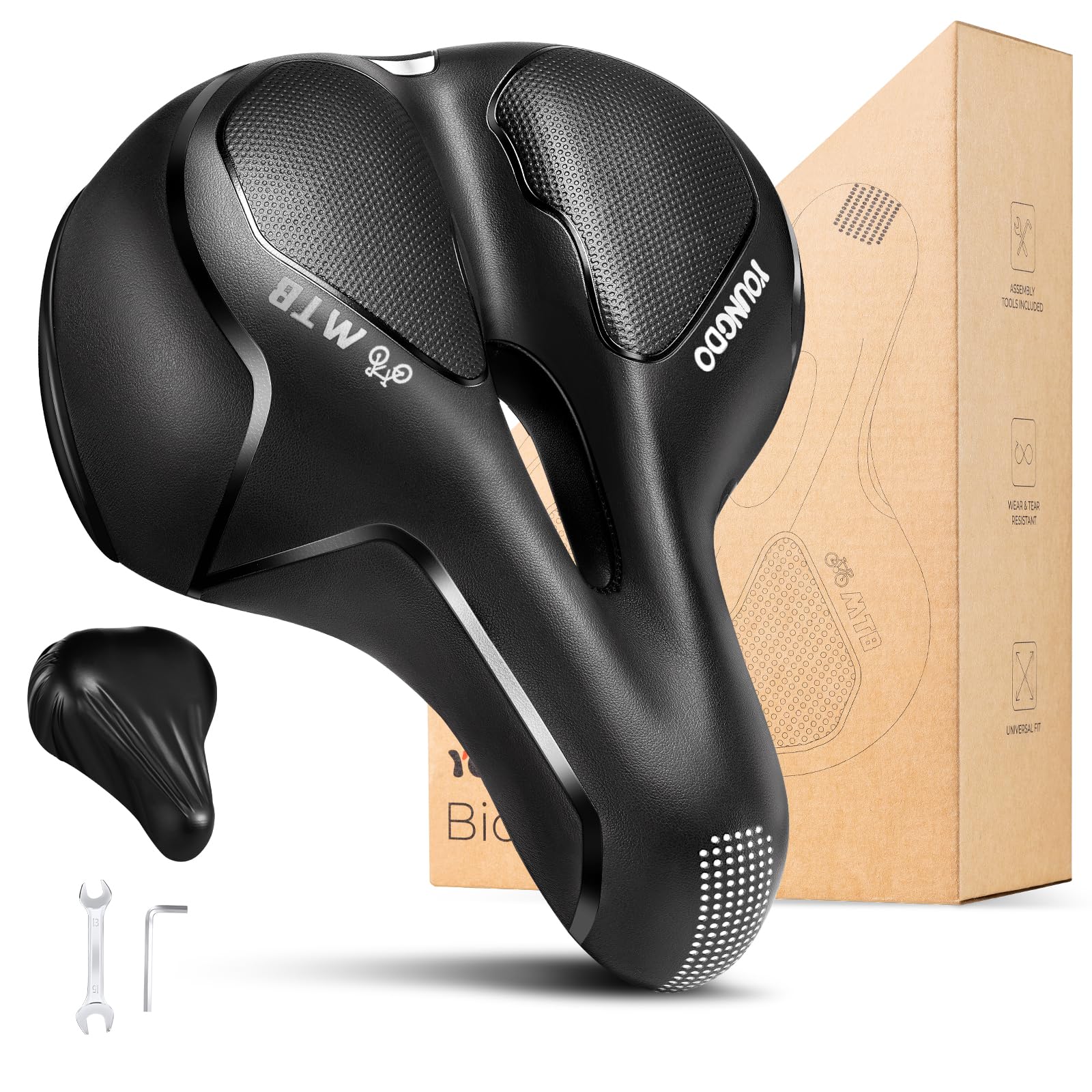 rx gear SHIFTIN Large Gear Shifter Knob Compatible with Lexus & Toyota Cars Punched Black Leather / Piano Black