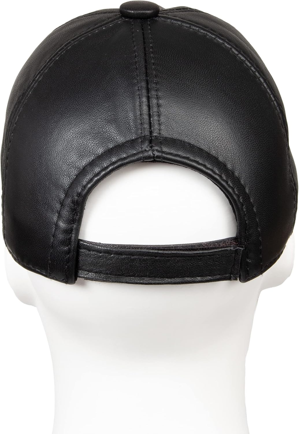 HATSQUARE Genuine Leather Unisex Baseball Cap - Image 7