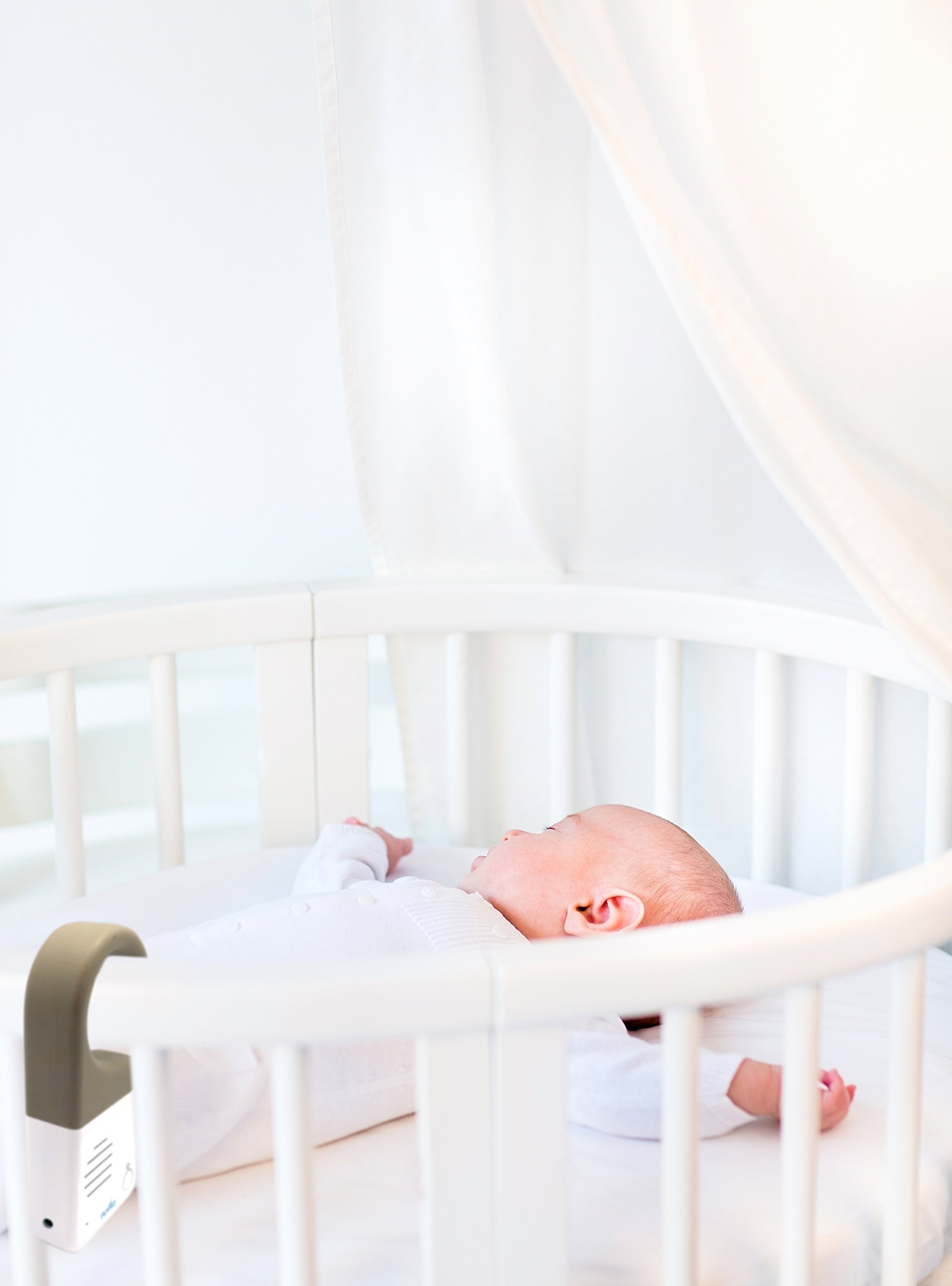 Nuvita NU-SCMB0008 -3010G Audio Baby Monitor, Grigio