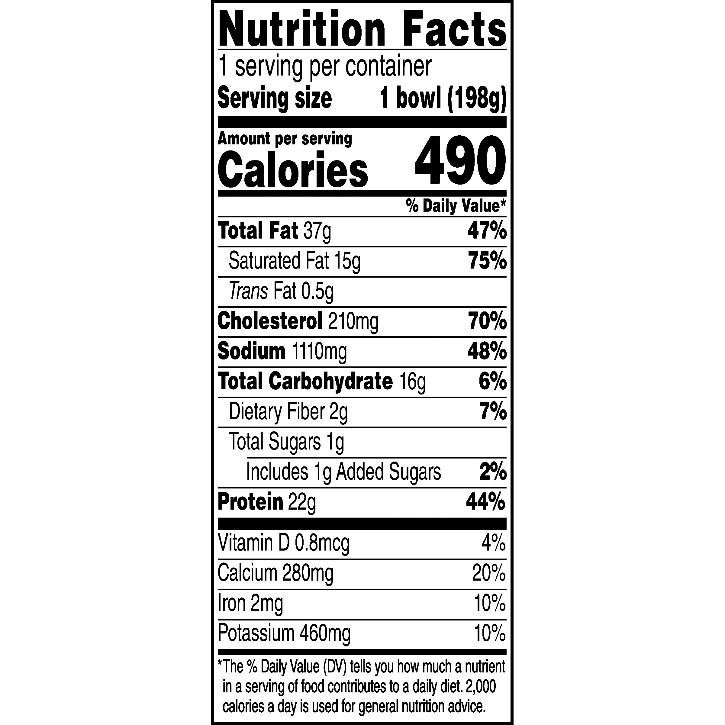 Jimmy Dean Meat Lovers Breakfast Bowl 7 oz — view 8