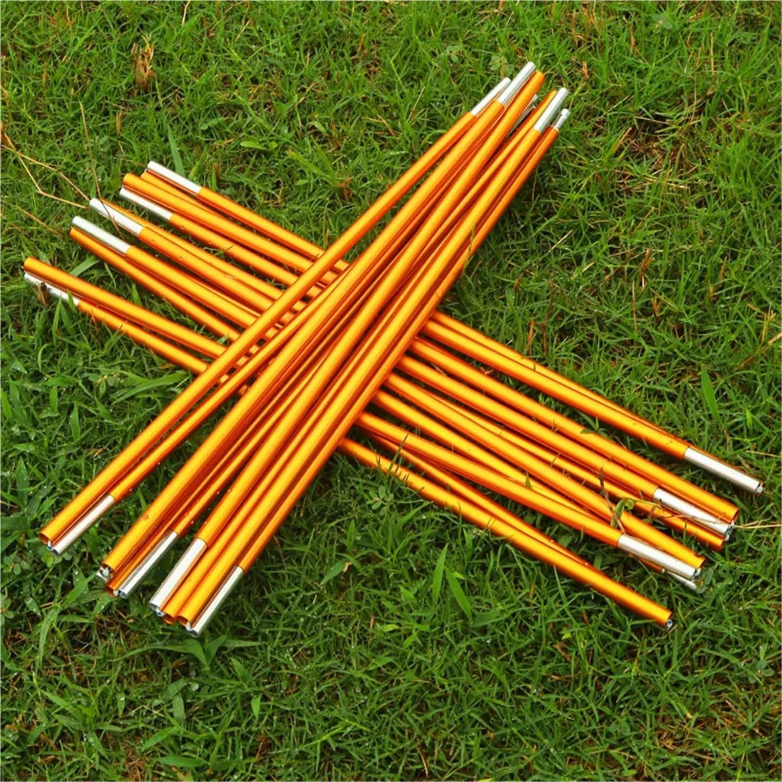 Zelt Pole Ersatz Kit verstellbare Reparatur Rod, Zeltstangen, 8,5 mm, Kohlefaser, Fiberglas, Mehrfarbig, mehrere Größen, 3,2–4,1 m