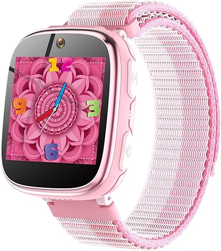 Miniatura 1 de Reloj inteligente para niños y niñas  Reloj inteligente para niños de 4 a 12 años con 15 juegos, cámara, reproductor de música, video, podómetro,