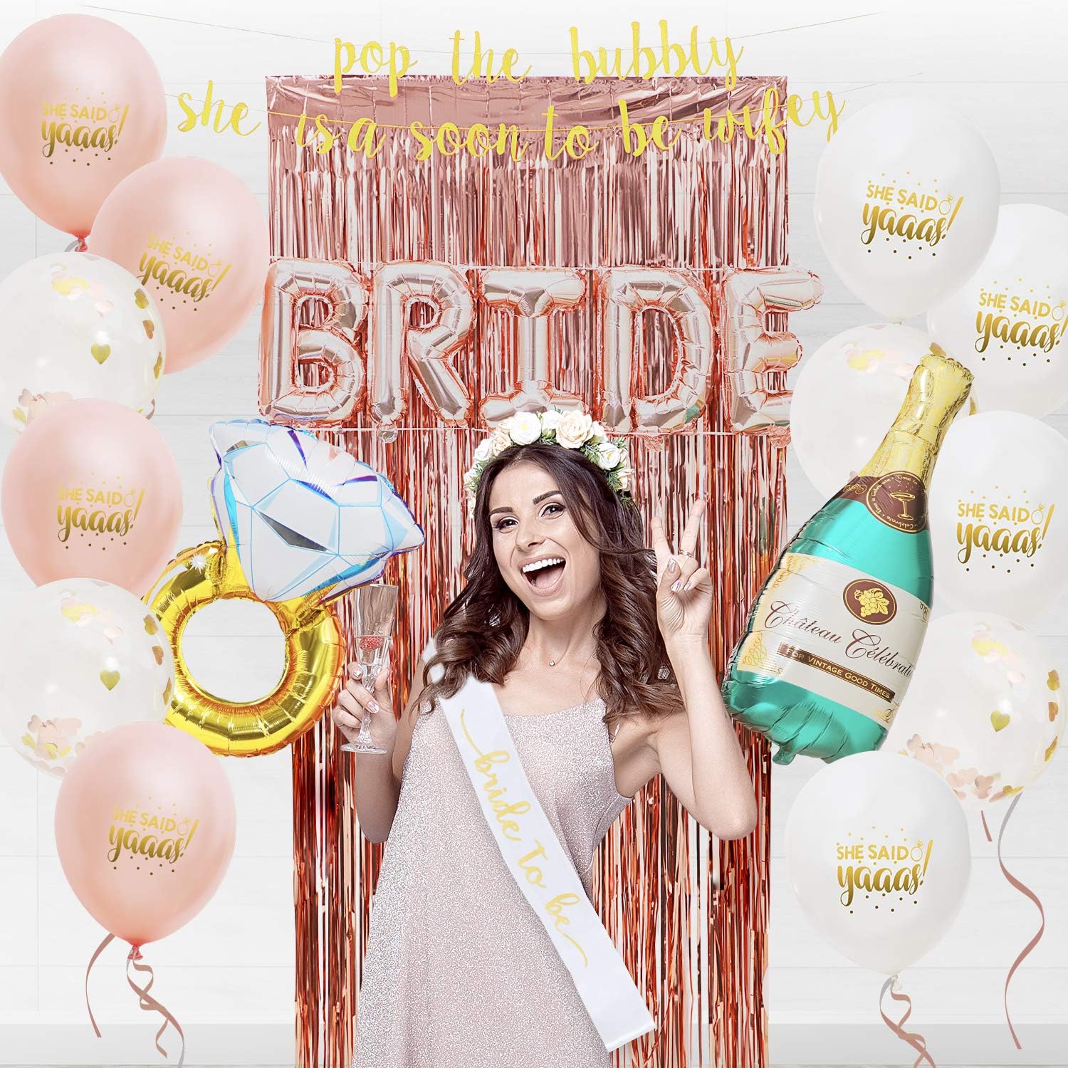 Bachelorette Party Decorations, Bridal Shower Decorations