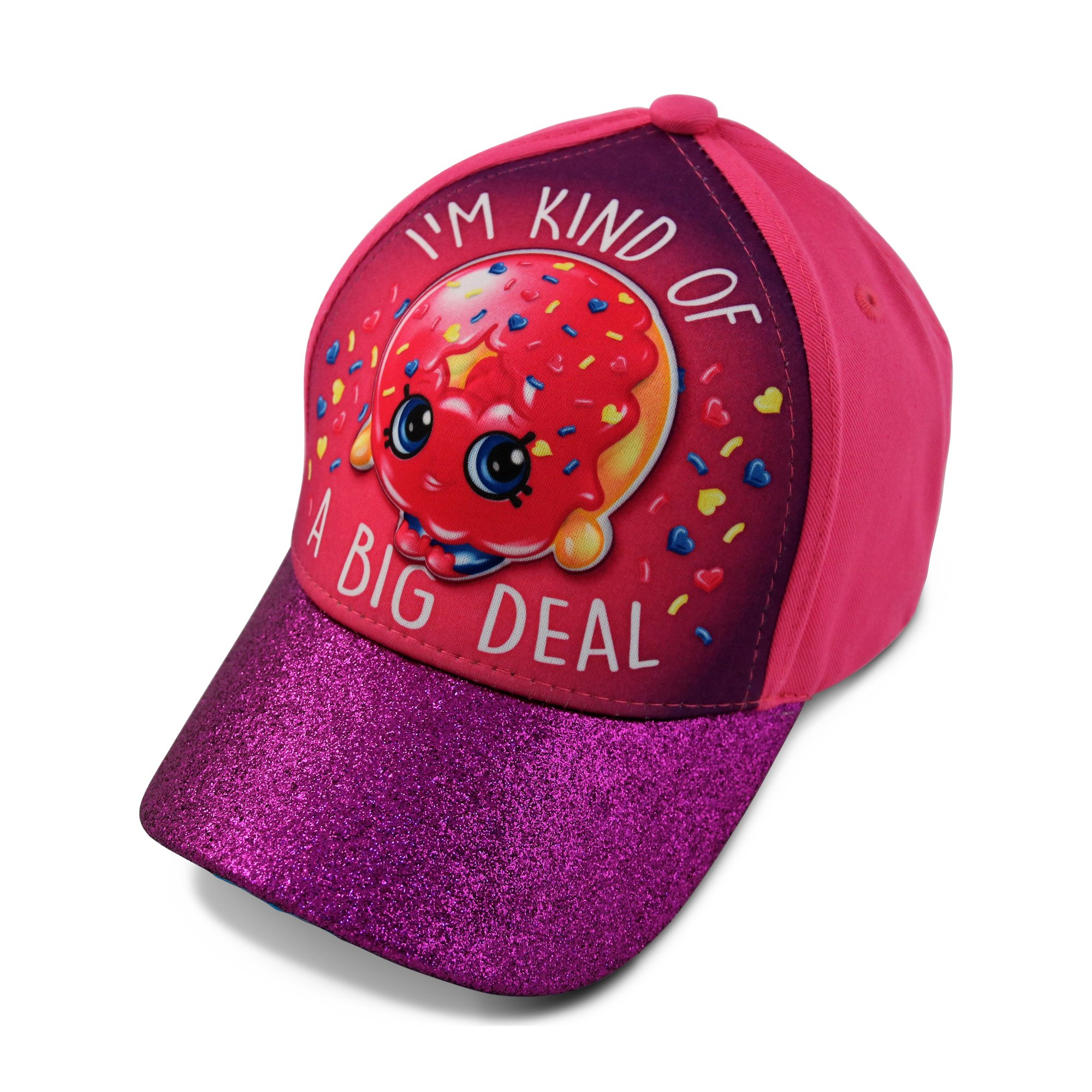 Unisex Kid's D'lish Donut 3D Pop Cap Baseball, Pink, One Size