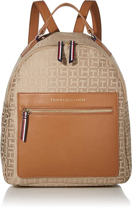 tommy hilfiger orange backpack