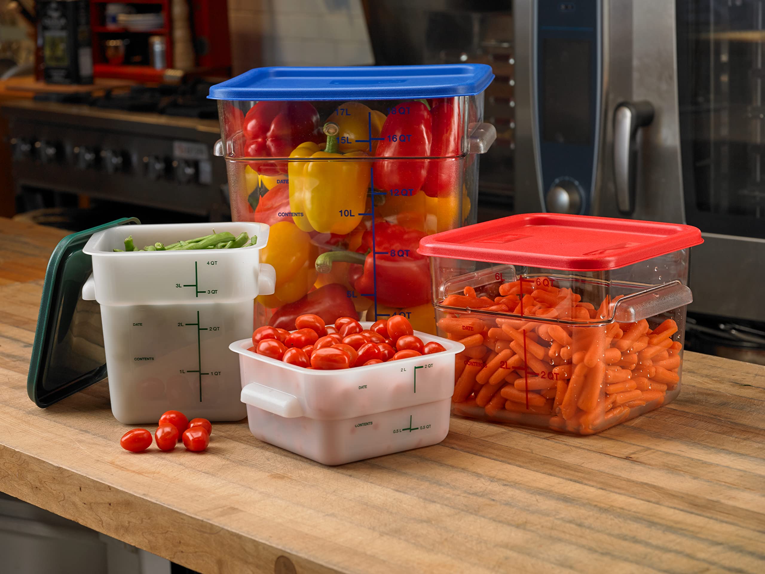 Carlisle None Récipient alimentaire Transparent 18 l