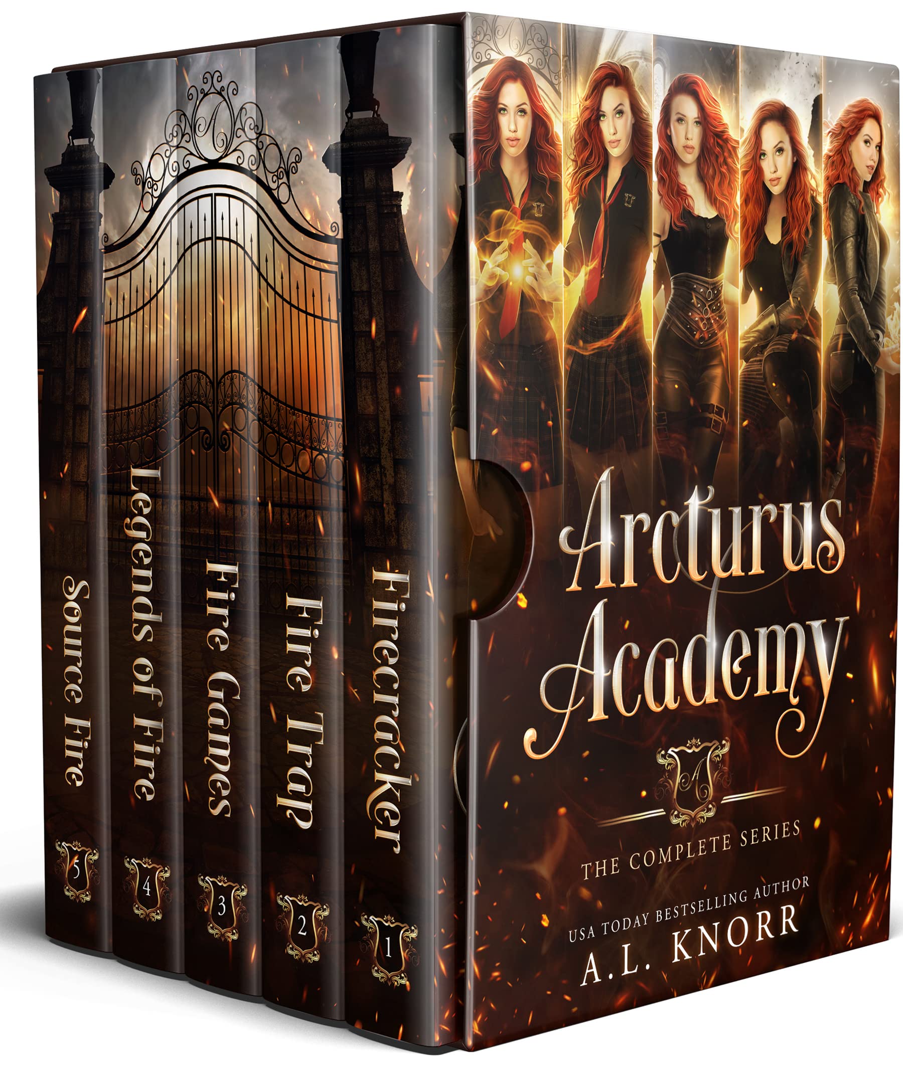 Book cover for Arcturus Academy series