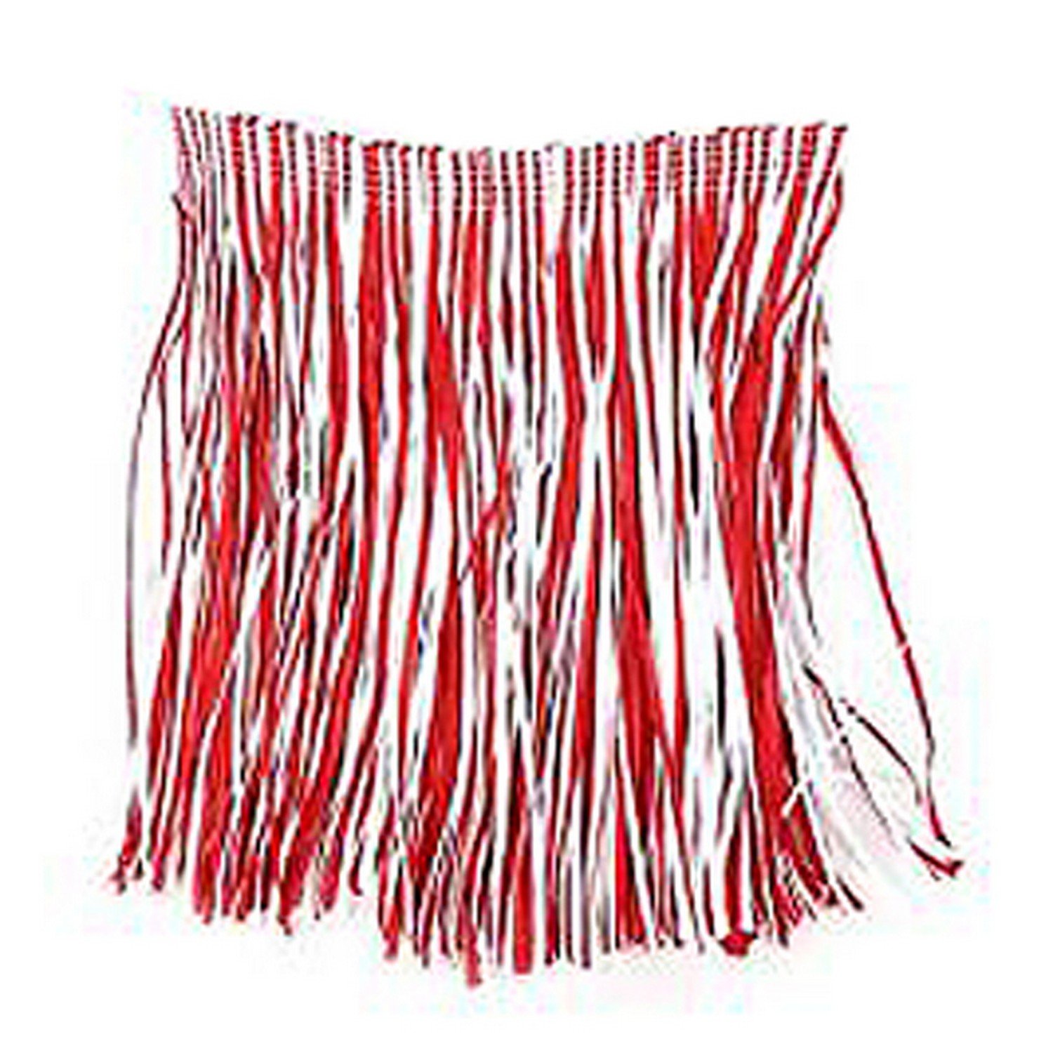 England St George Flag Adult Sports Supporters Grass Skirt (One Size) (White/Red)