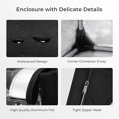 Miniatura 4 de Creality Caja de impresora 3D a prueba de fuego y polvo Impresora 3D Recinto caliente Mini impresora 3D tienda de campaña para Ender 3Ender 3 V3