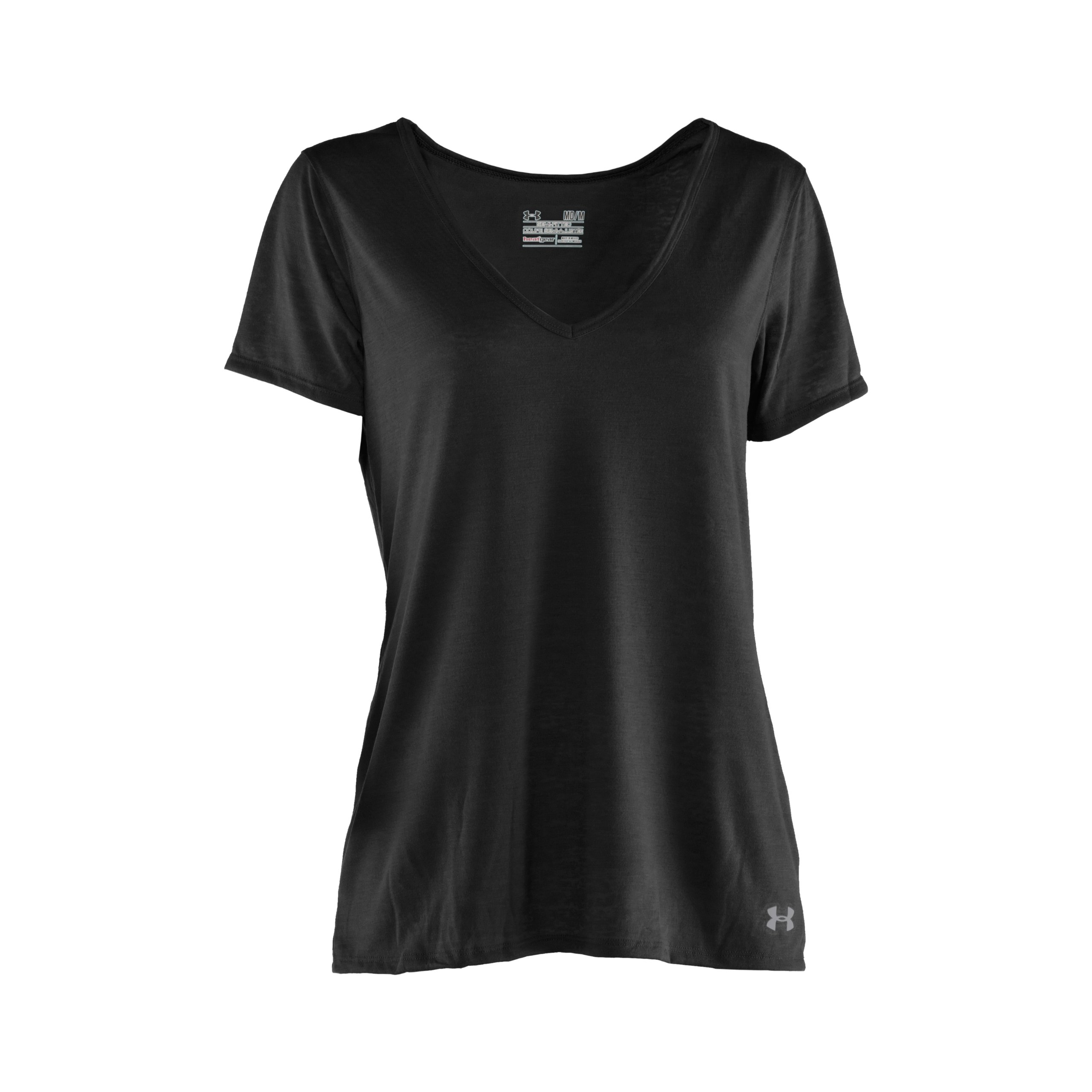 Under Armour Women V-Neck Achieve Burnout T-Shirt