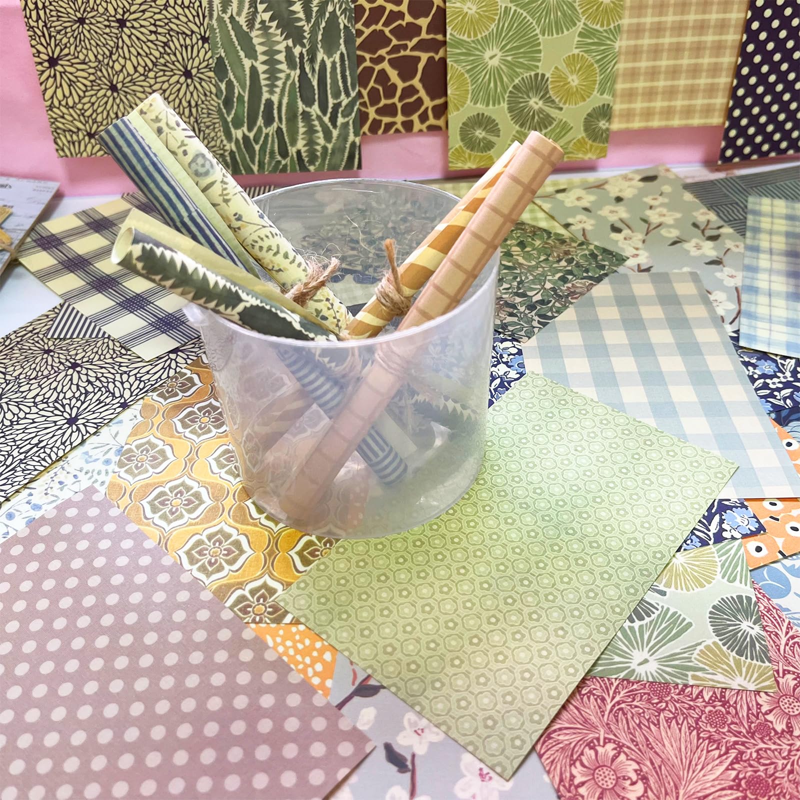 240 arkuszy w stylu vintage, album do scrapbookingu, zestaw materiałów dekoracyjnych, do planera, pamiętnika, kolażu, ozdobienia, retro, rękodzieło, 240 arkuszy