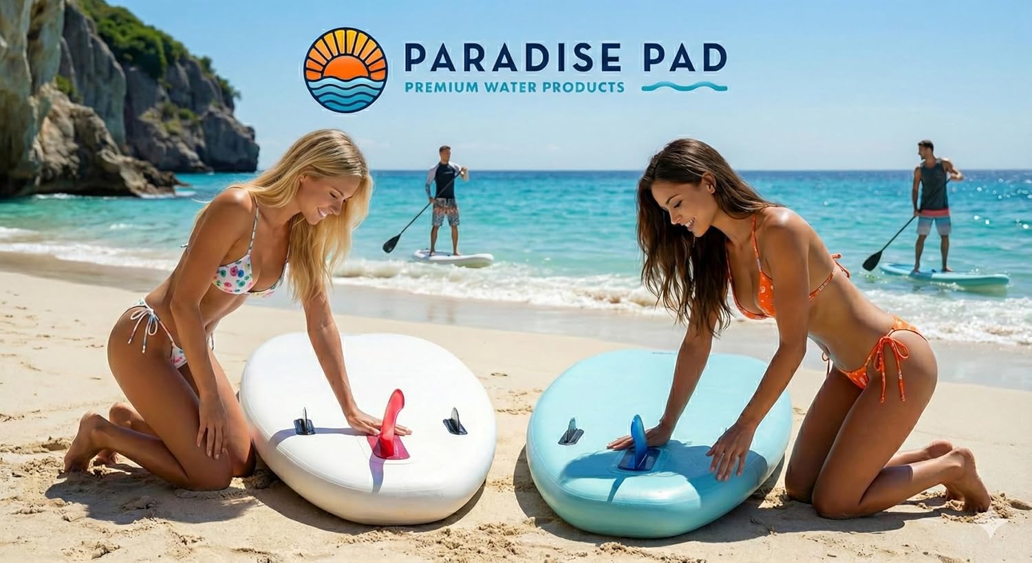 8-Inch Flex Paddleboard Fin, Soft Flexible SUP Fin for US Box Mount and Includes a Stainless Steel no Tool fin Screw and nut. Red Color Paradisepad