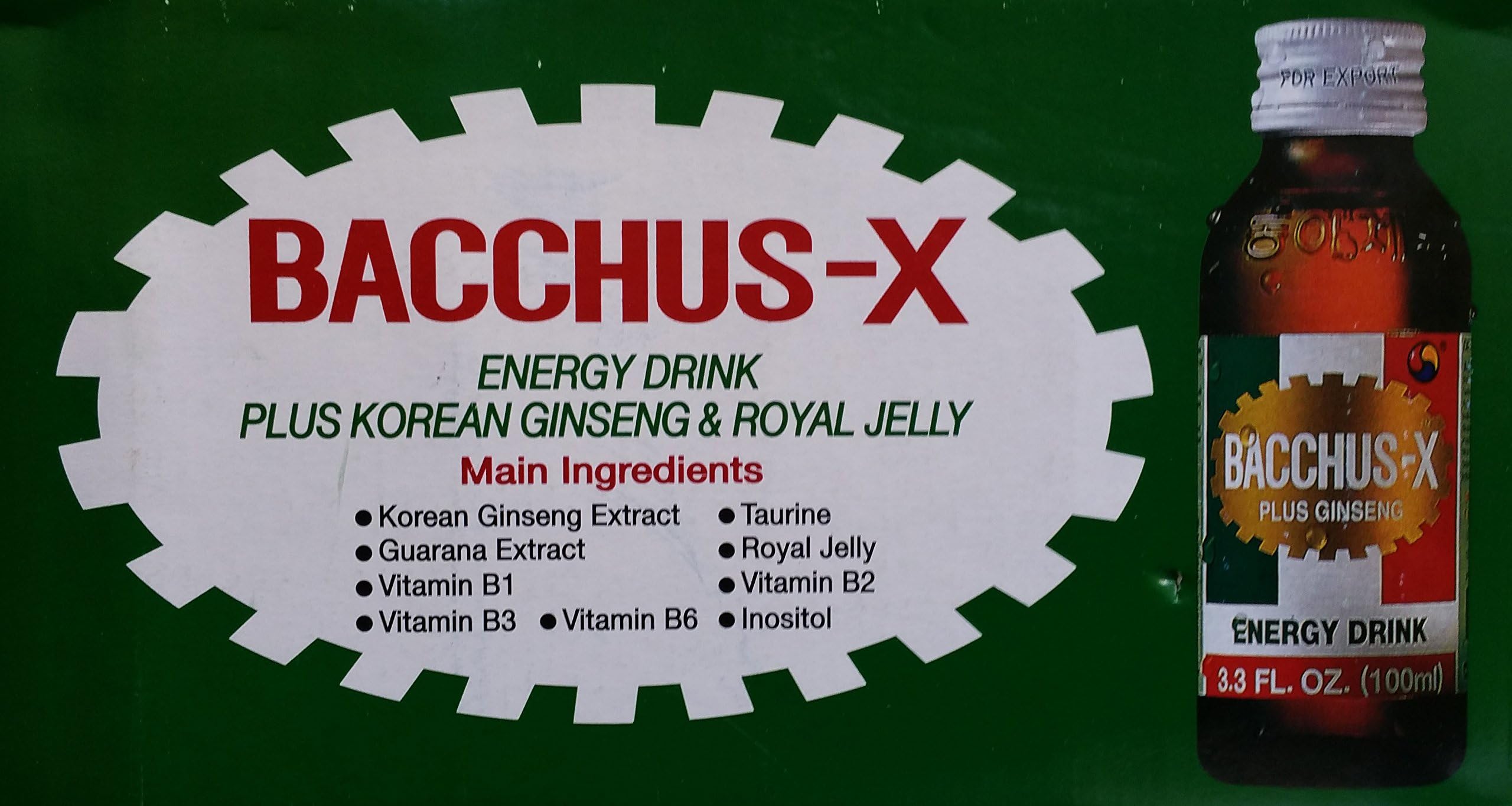 Dong-A America Corp Bacchus-X Energy Drink 10-pack 동아 박카스 10-팩