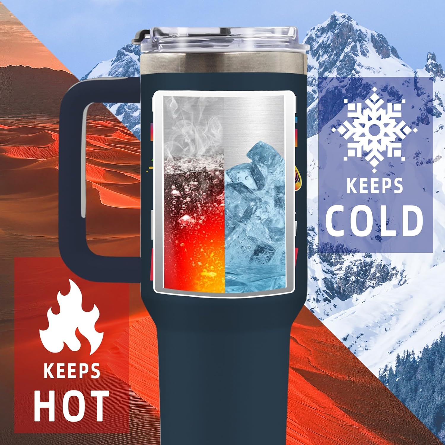 DUUV Gamer Gifts for Christmas, Gamer Tumbler 40 Oz, Gaming Gifts for Men Boys Teen Son Adults, Gaming and Ramen Design, Birthday Gift for Gamers Lovers, Fun Game Room Decor Gift Ideas, 1PCS - Image 5