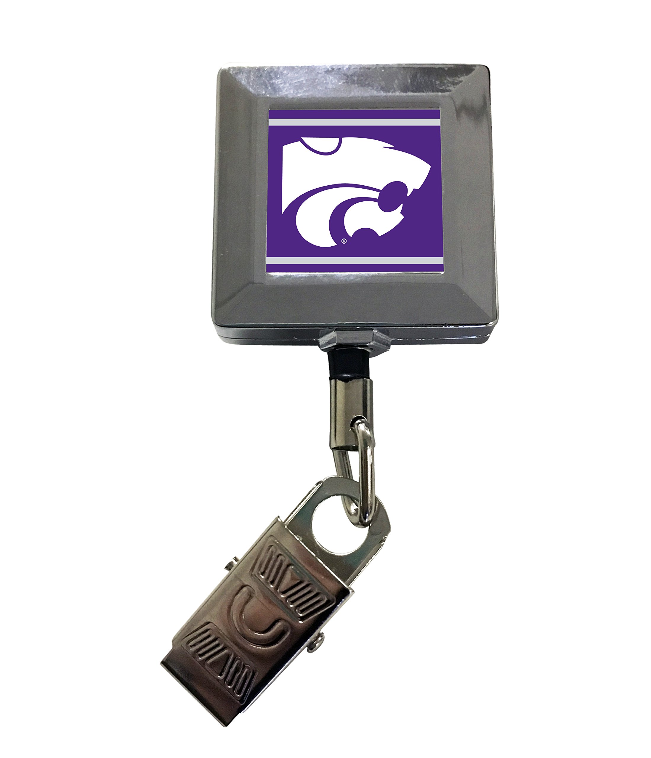 Kansas State Wildcats 2-Pack Retractable Badge Holder Officially Licensed Collegiate Product