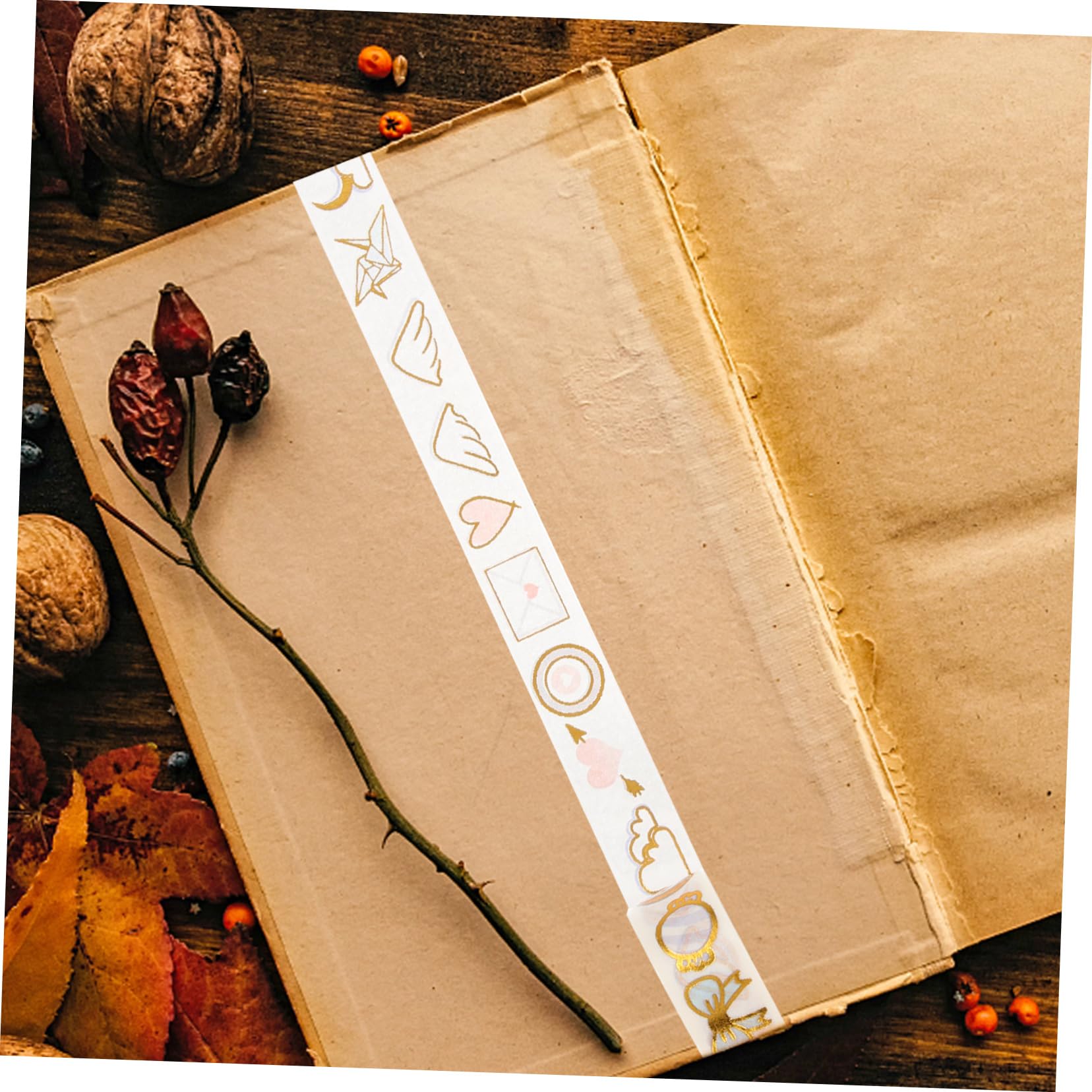 PartyKindom 36rotoli Washi Tape Decorativi Per Scrapbooking Planner e Adesivi Delicati Per Diario e Creazioni Artigianali Stili Unici e Colorati