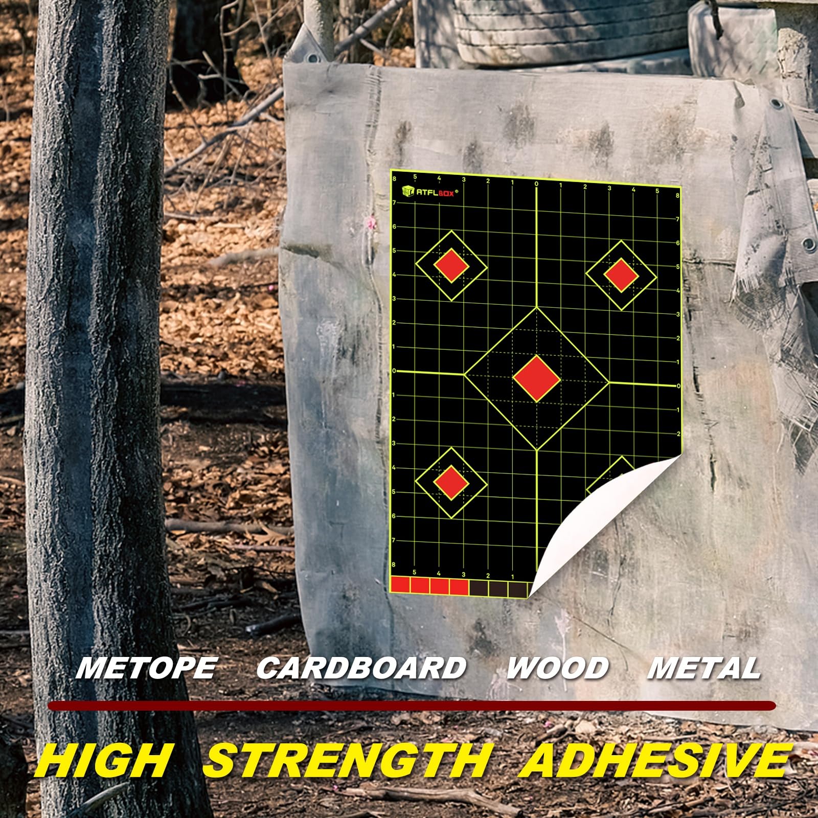 Snapklik.com : Atflbox 12x18 Inch Sight In Splatter Paper Target And ...