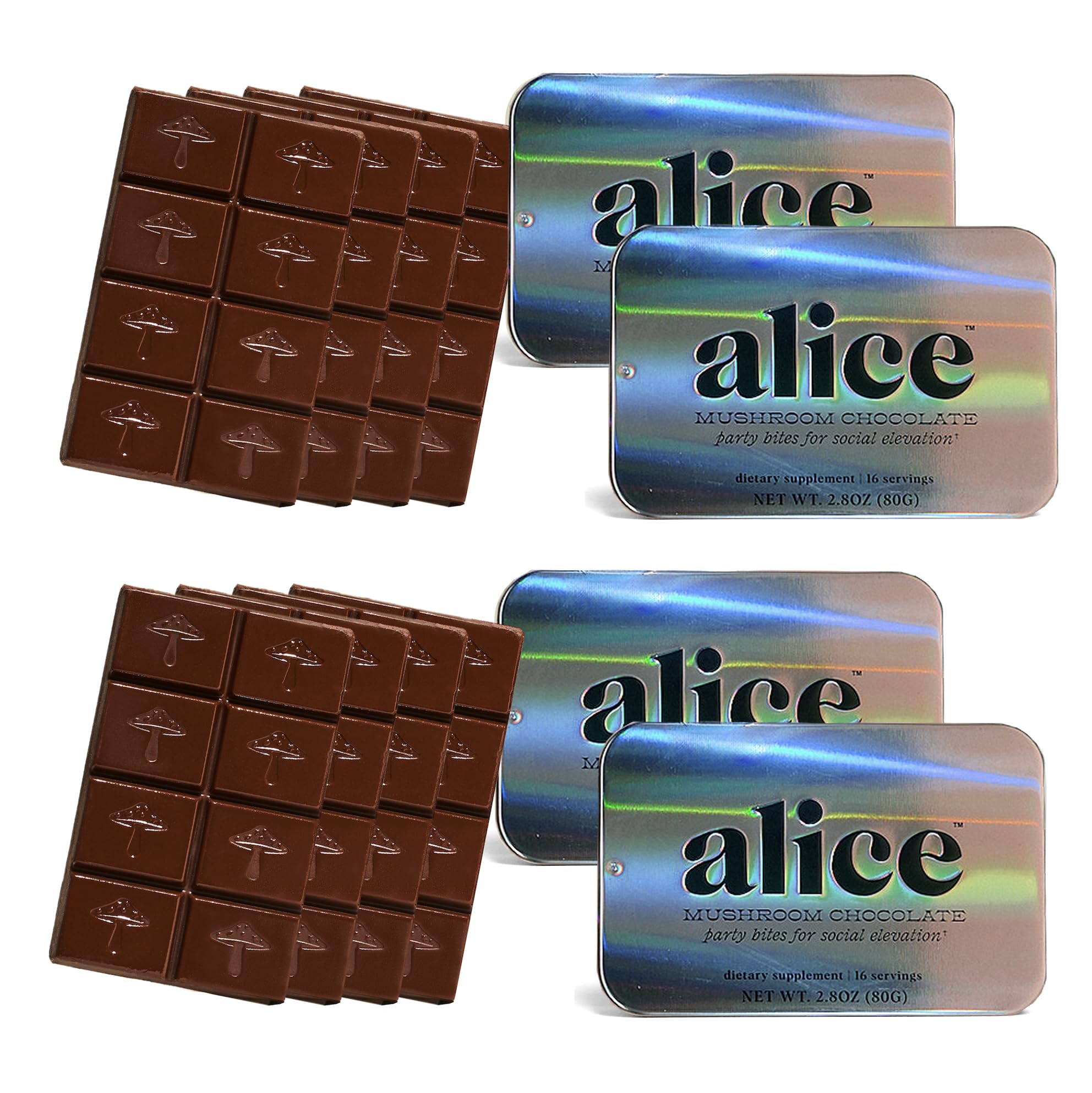 Amazon.com : Alice Mushrooms Party Trick | Functional Mushroom
