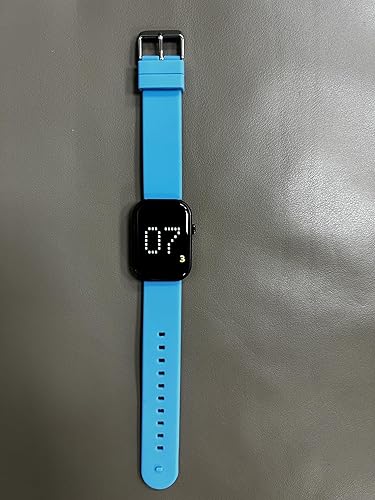 Miniatura 2 de Reloj despertador vibratorio recargable con recordatorio de píldoras silenciosas, reloj rastreador de fitness, con 8 mensajes personalizados