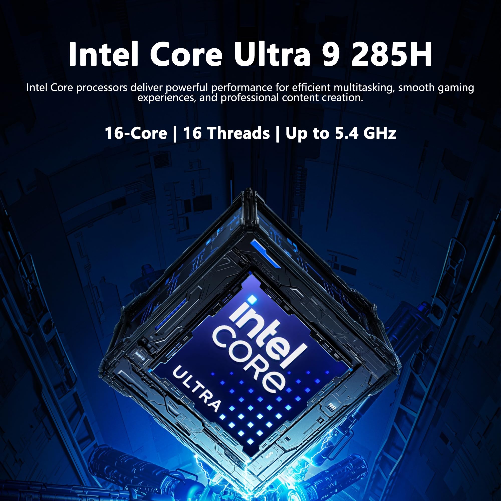 ASUS Vivobook S16 Copilot+ AI PC portatile 16" 2.8K OLED 120Hz Intel Core Ultra 9 285H 32GB RAM 2TB SSD Retroilluminazione RGB Win11 Pro
