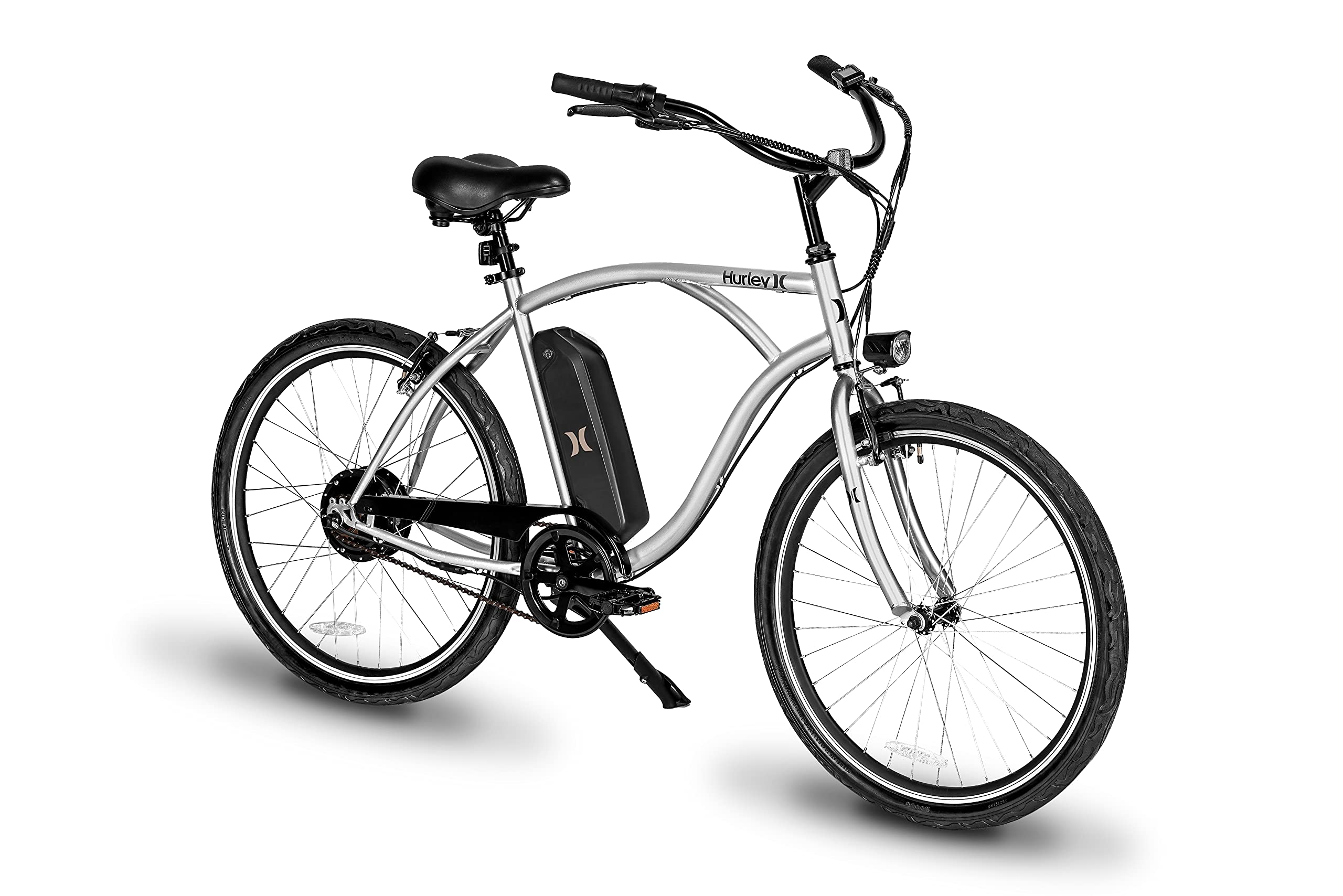 Hurley Cruiser-Bicycles Layback Electric Single Speed E-Bike