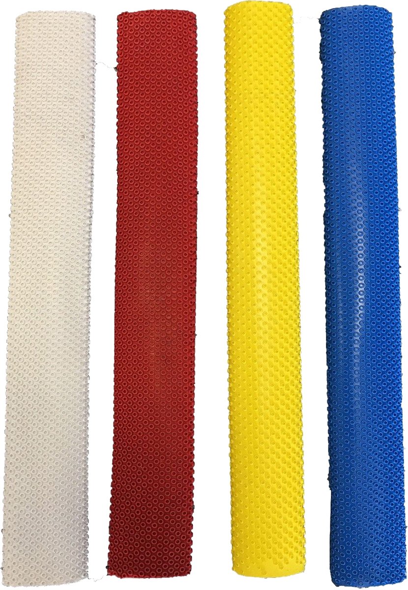 ND Sports Durable Rubber Octopus Style Cricket Bat Grip, Red